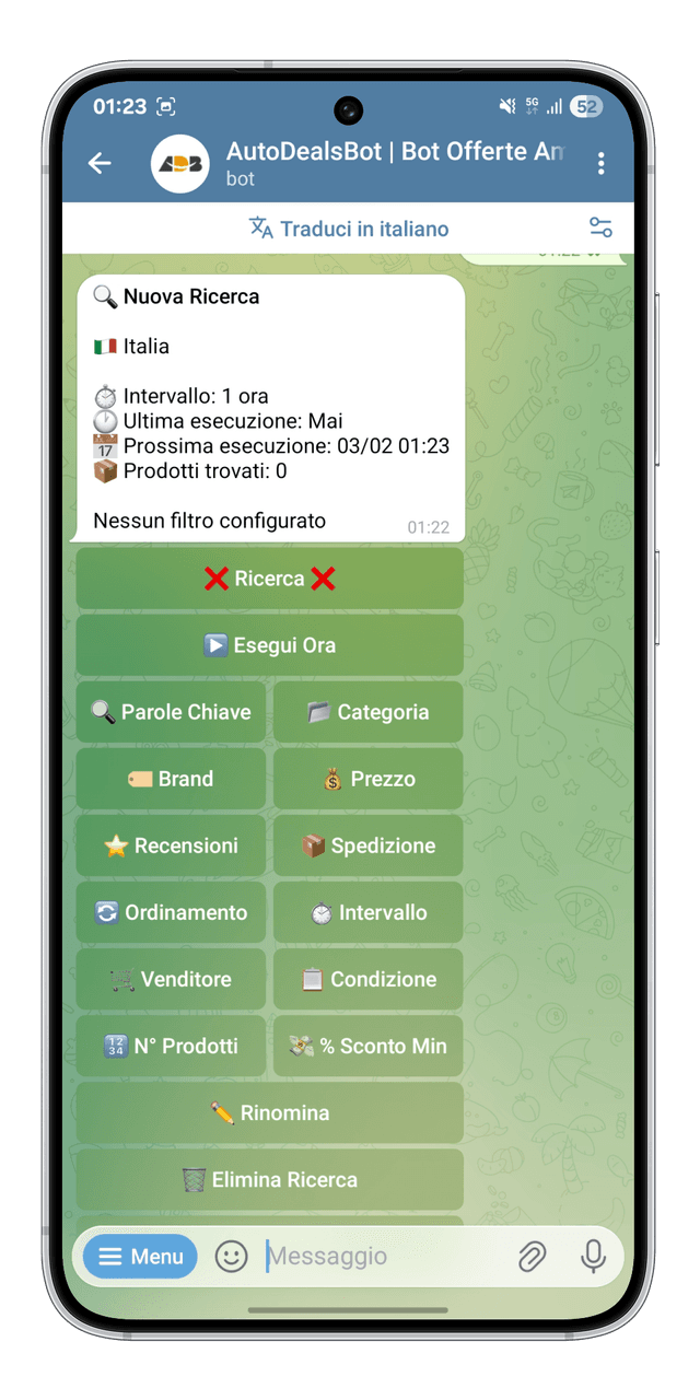 Ricerche Automatiche
