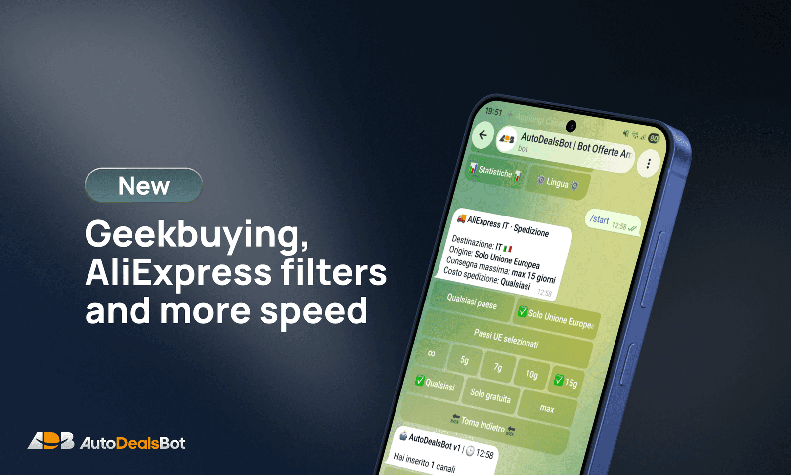 Geekbuying, filters and more speed