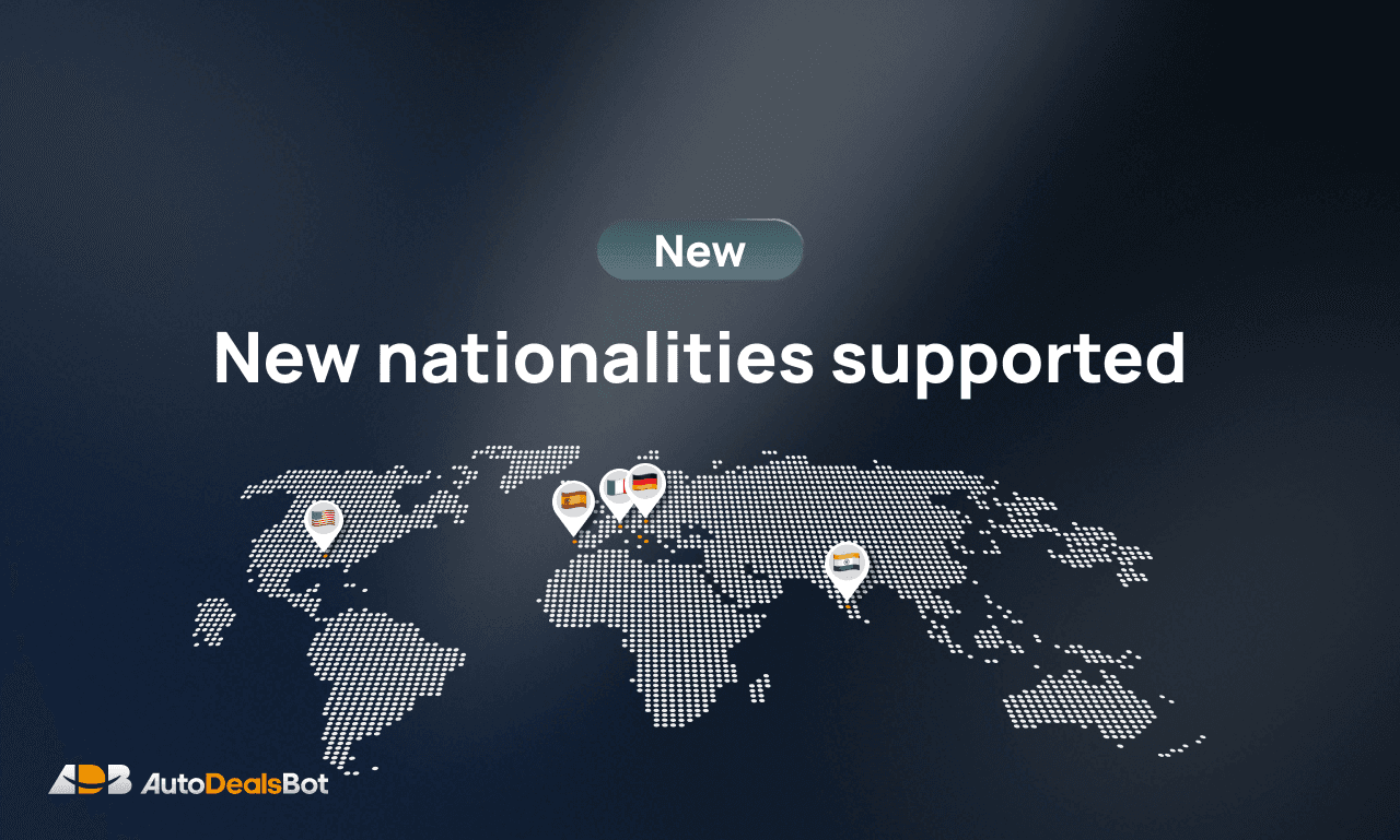 New Supported Nationalities