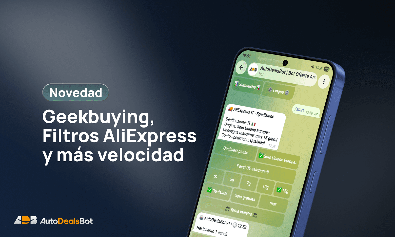 Geekbuying, filtros y más velocidad