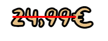 Custom strikethrough price example on AutoDeals